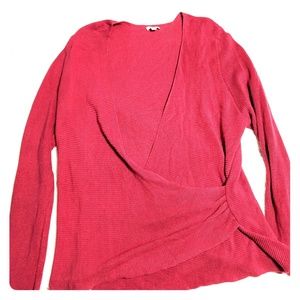 JJill wrap sweater top